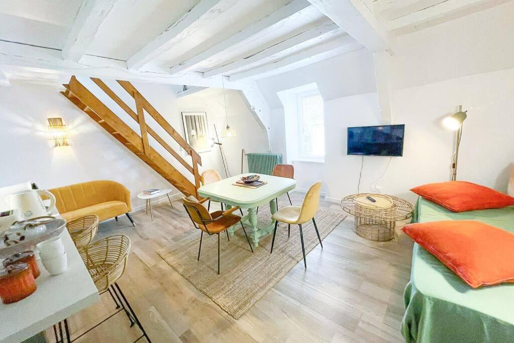 Appartement Moonrise - Plage 50M - Rue Gratuite Saint-Malo Exterior photo